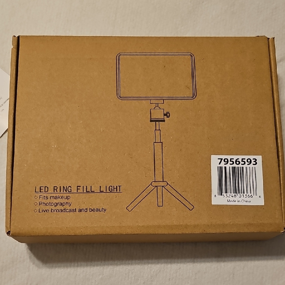 LED Ring Fill Light with Tripod Stand